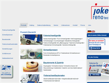 Tablet Screenshot of joke-fs.de